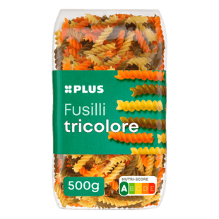 Fusilli tricolore