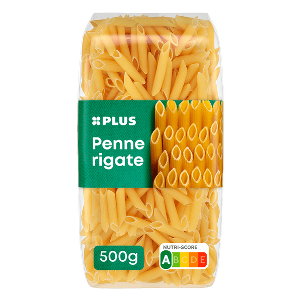 Ridged penne pasta