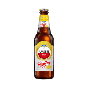 Amstel Radler Zitronenbierflasche