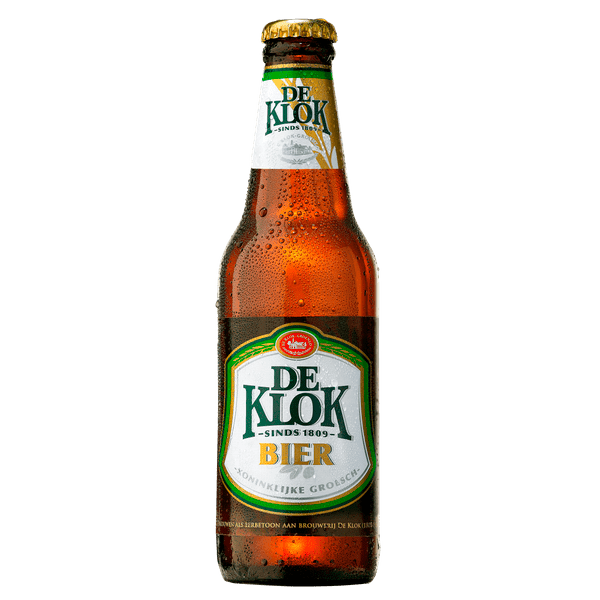 De Klok Beer crate bottle