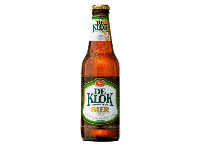 De Klok Bierkistenflasche