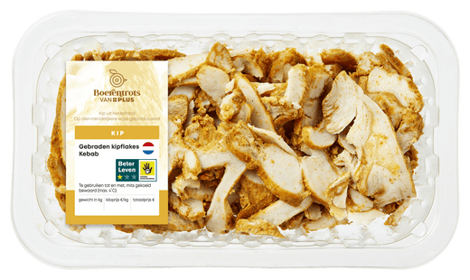 Boerentrots Gebraden kipflakes kebab