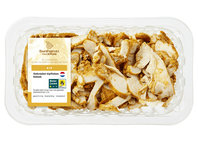Farmer's Pride Gebratener Hähnchenflocken-Kebab