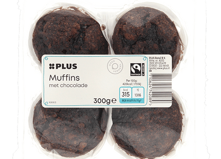 Muffins choco Fairtrade