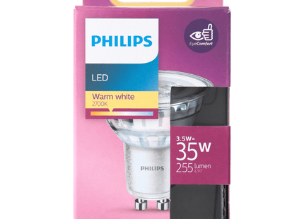 Philips LED 35W spot GU10 niet dimbaar