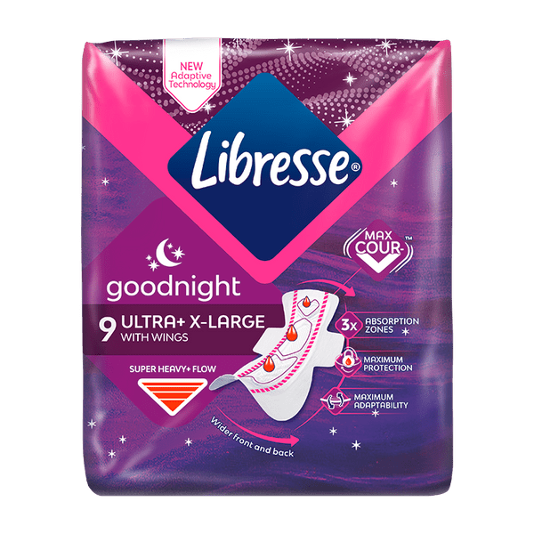 Libresse Ultra Night Wing Sanitary Pads