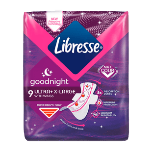Libresse Maandverband ultra night wing