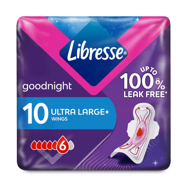 Libresse Ultra Night Wing Sanitary Pads