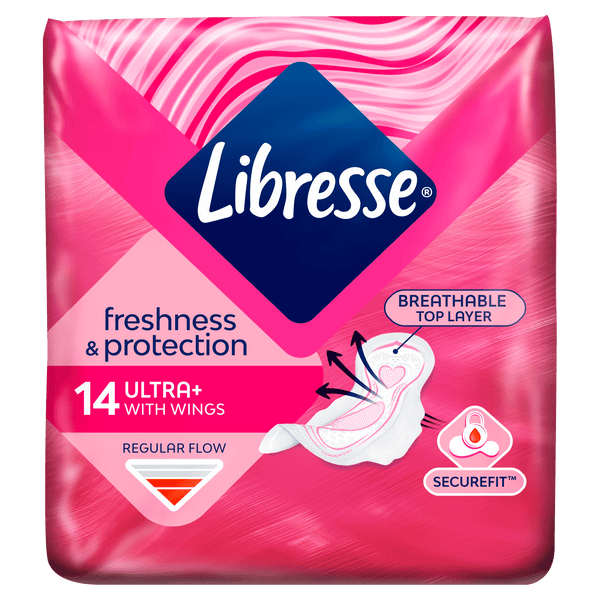 Libresse Sanitary Pads Ultra Normal with Wings
