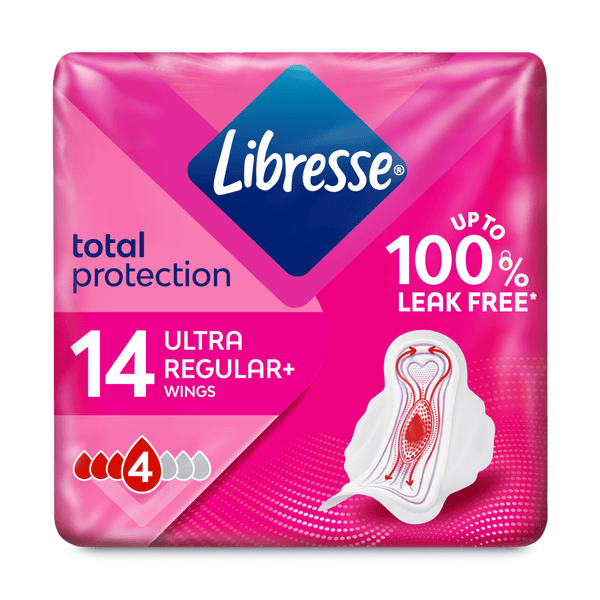 Libresse Sanitary Pads Ultra Normal with Wings