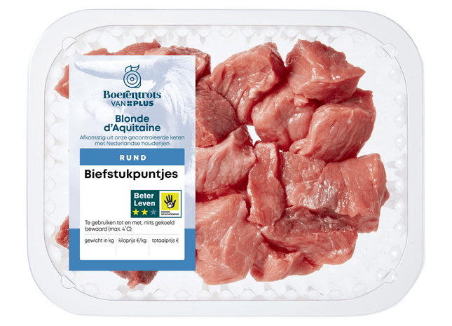 Boerentrots Biefstukpuntjes