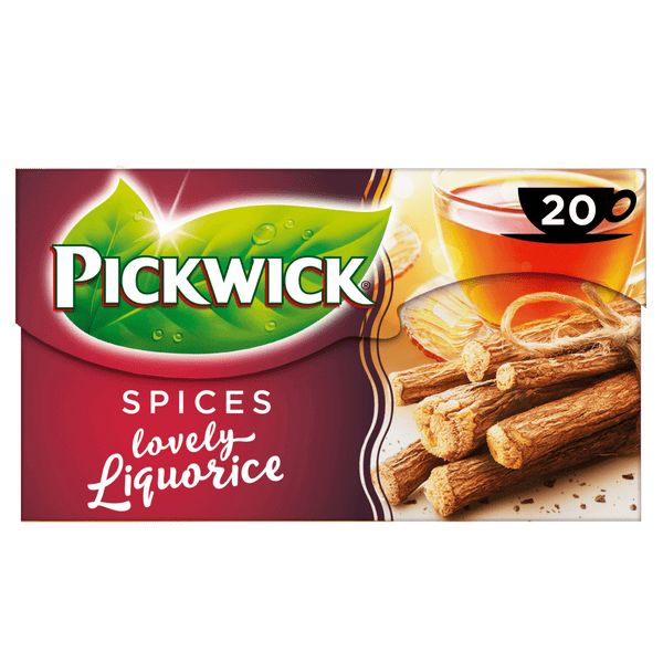 Pickwick Spices zoethout zwarte thee