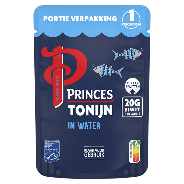 Princes Tonijn in water pouch