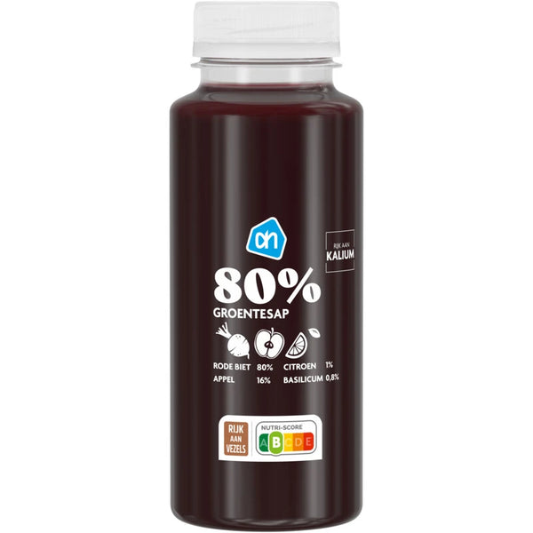 80% Groentesap rode biet appel