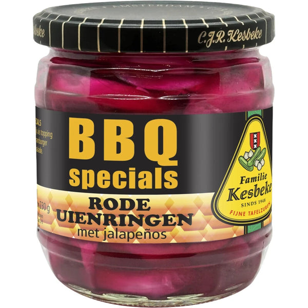 Kesbeke BBQ specials rode uienringen jalapeño