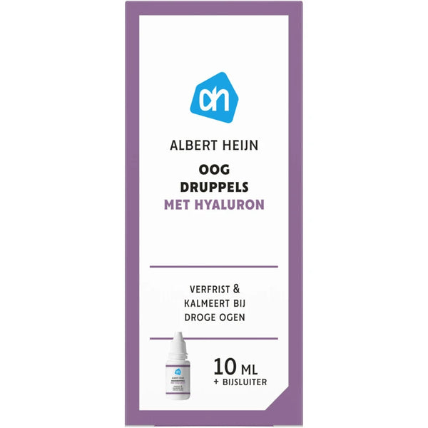Oogdruppels met hyaluron