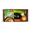 Sticky aubergine met rijst verspakket