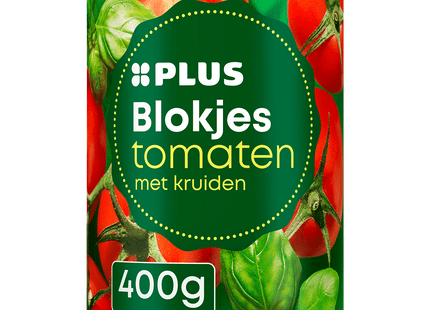 Tomatenblokjes met kruiden