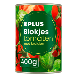 Tomatenblokjes met kruiden