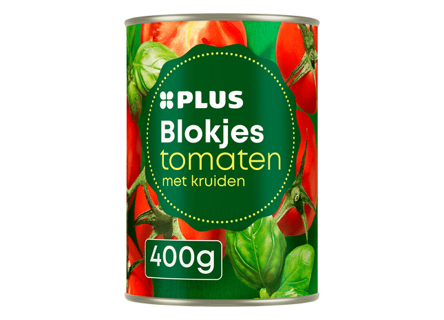 Gewürfelte Tomaten mit Kräutern