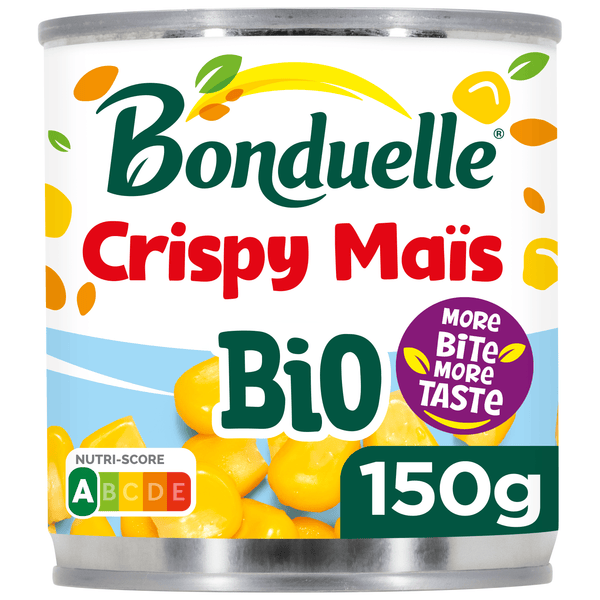 Bonduelle Crispy maïs biologisch