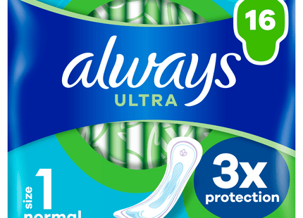 Always Ultra sanitary towels normal