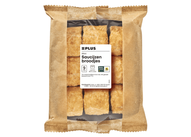 Saucijzenbroodjes mini