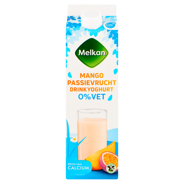 Melkan Drink 0% fat mango-passion fruit