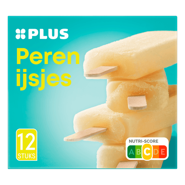 Pear ice lollies