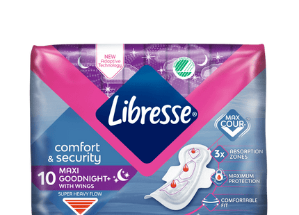 Libresse Maandverband maxi goodnight wing