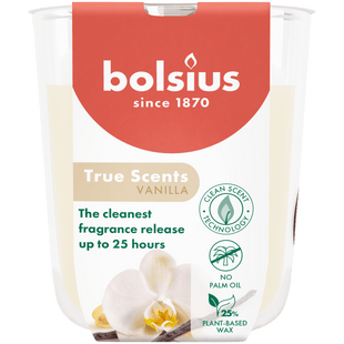 Bolsius Geurglas 80/73 True Scents Vanilla