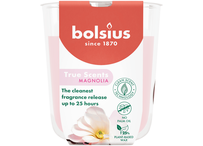 Bolsius Geurglas 80/73 True Scents Magnolia