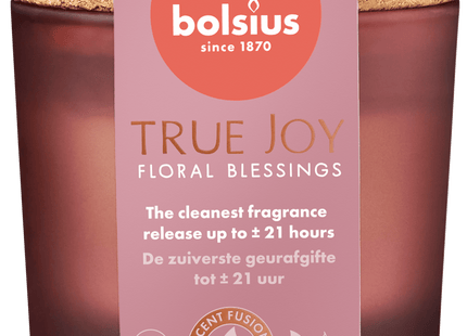 Bolsius Geurglas kurk True Joy Floral Blessing