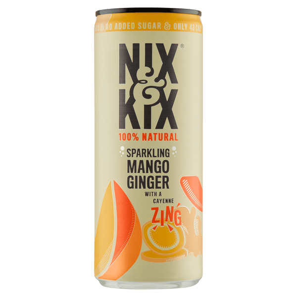 Nix & Kix Sparkling Mango Ginger