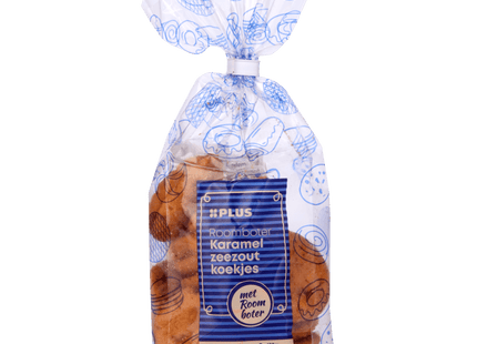 Butter cookie caramel sea salt