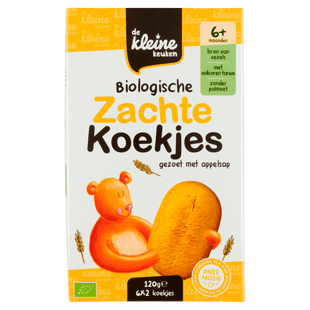 De Kleine Keuken Biologische zachte koekjes 6+