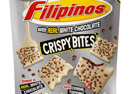 Filipinos Crispy bites white chocolate