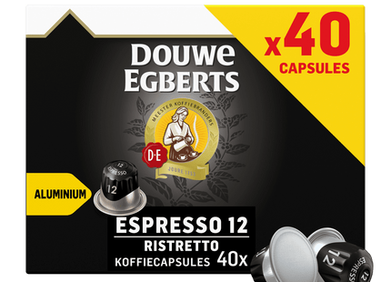 Douwe Egberts Capsules espresso 12 ristretto