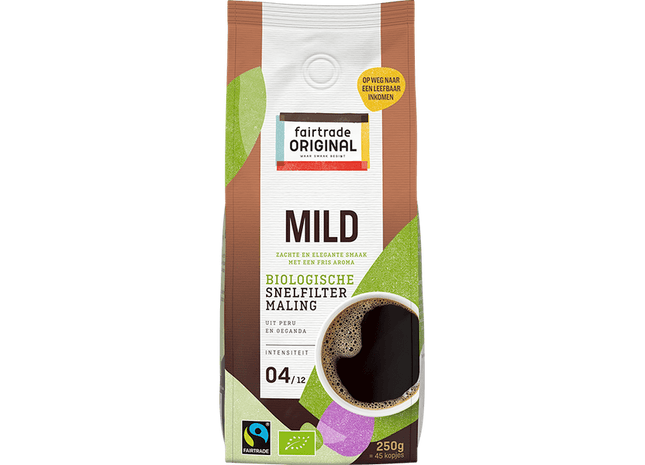 Fairtrade Original Snelfilterkoffie mild