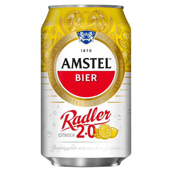 Amstel Radler citroen bier blik