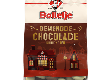 Bolletje Chocolade kruidnoten gemengd