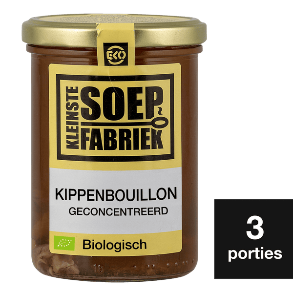 Kleinste Suppenfabrik Hühnerbrühe