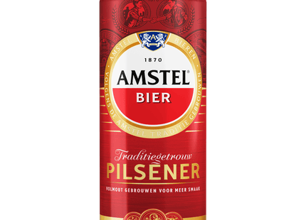 Amstel Pilsener beer can