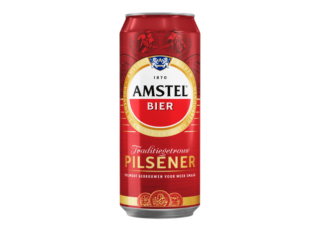 Amstel Pilsener bier blik