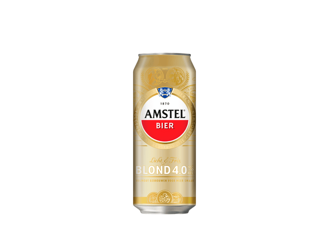 Amstel Blond bier blik
