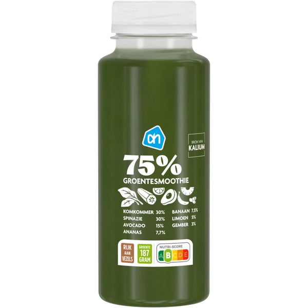 75% Groentesmoothie spinazie komkommer