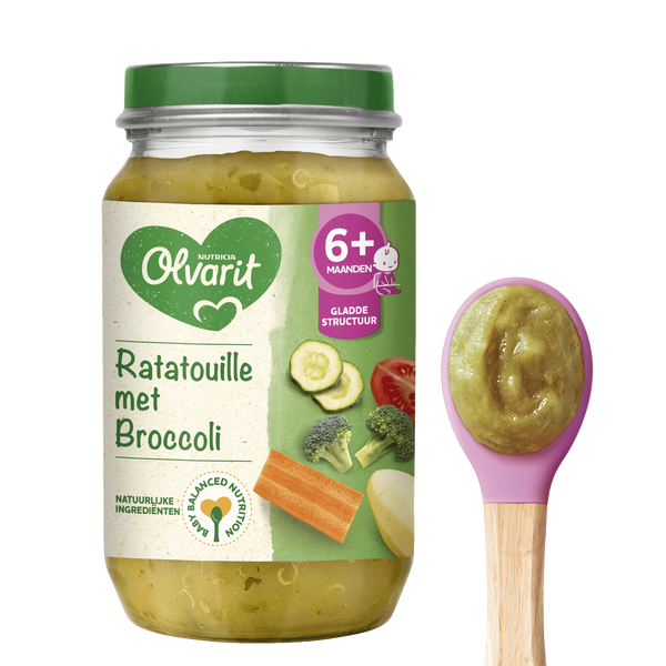 Olvarit 6m17 Meal Ratatouille Broccoli