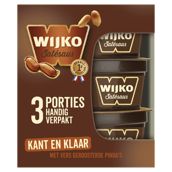 Wijko Satésauce fertig zubereitet 3er-Pack