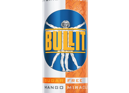 Bullit Energydrink sugar free mango miracle