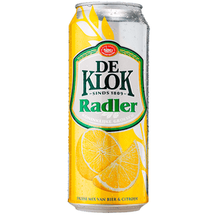 De Klok Radler citroen 2.0 bier